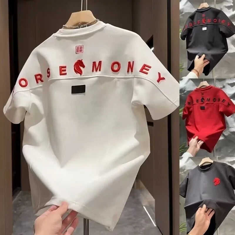 Embroidery Money T-Shirt