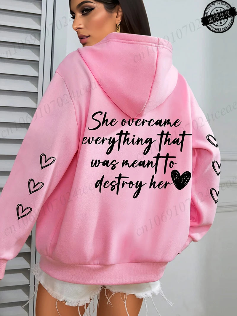 She Overcome Hoodie