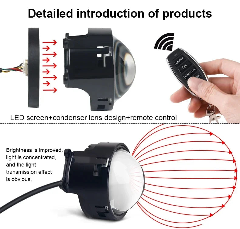 33 Mode Dynamic LED Light