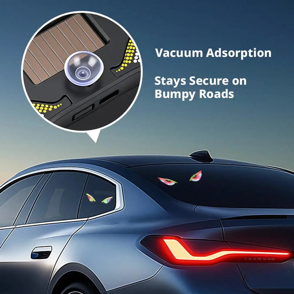 Solar Powered Car Neon Light